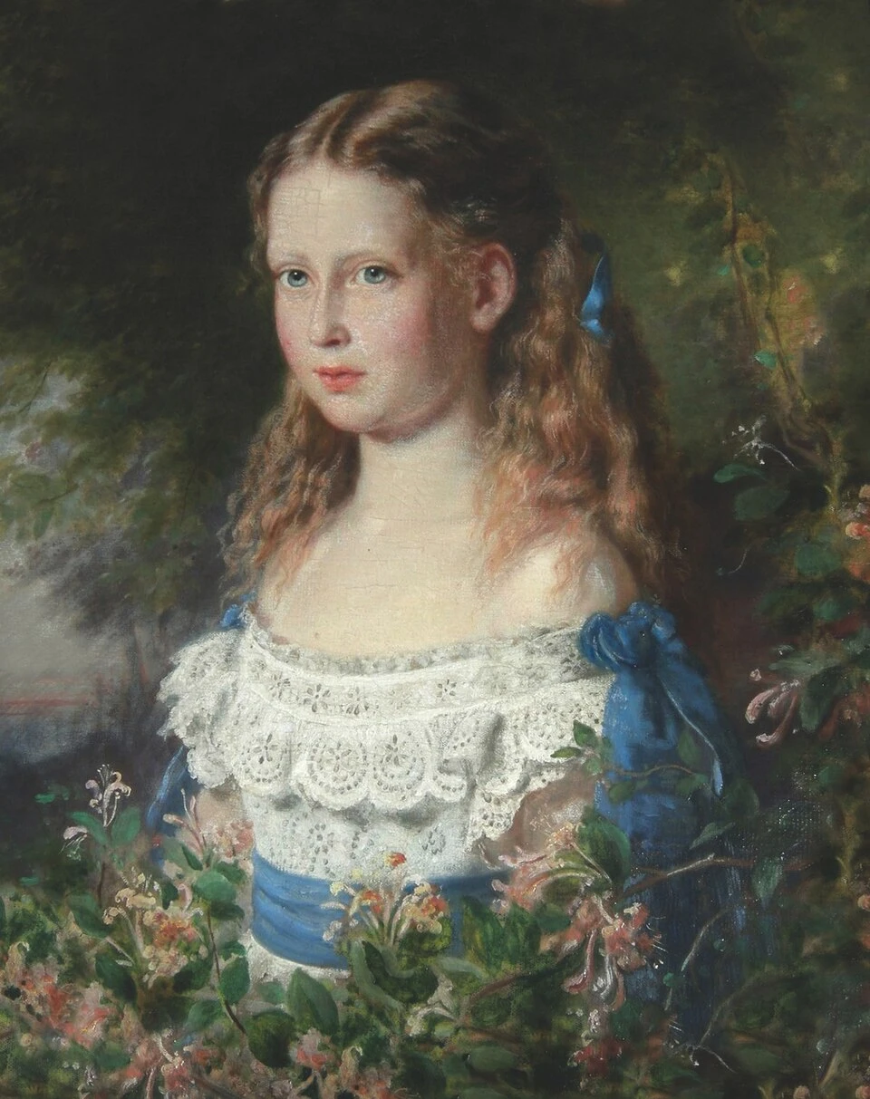1822-August Noack - La principessa Vittoria d'Assia